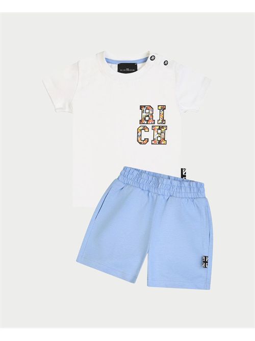 Ensemble t-shirt et bermuda pour enfant John Richmond JOHN RICHMOND | RIP25050CJWHITE